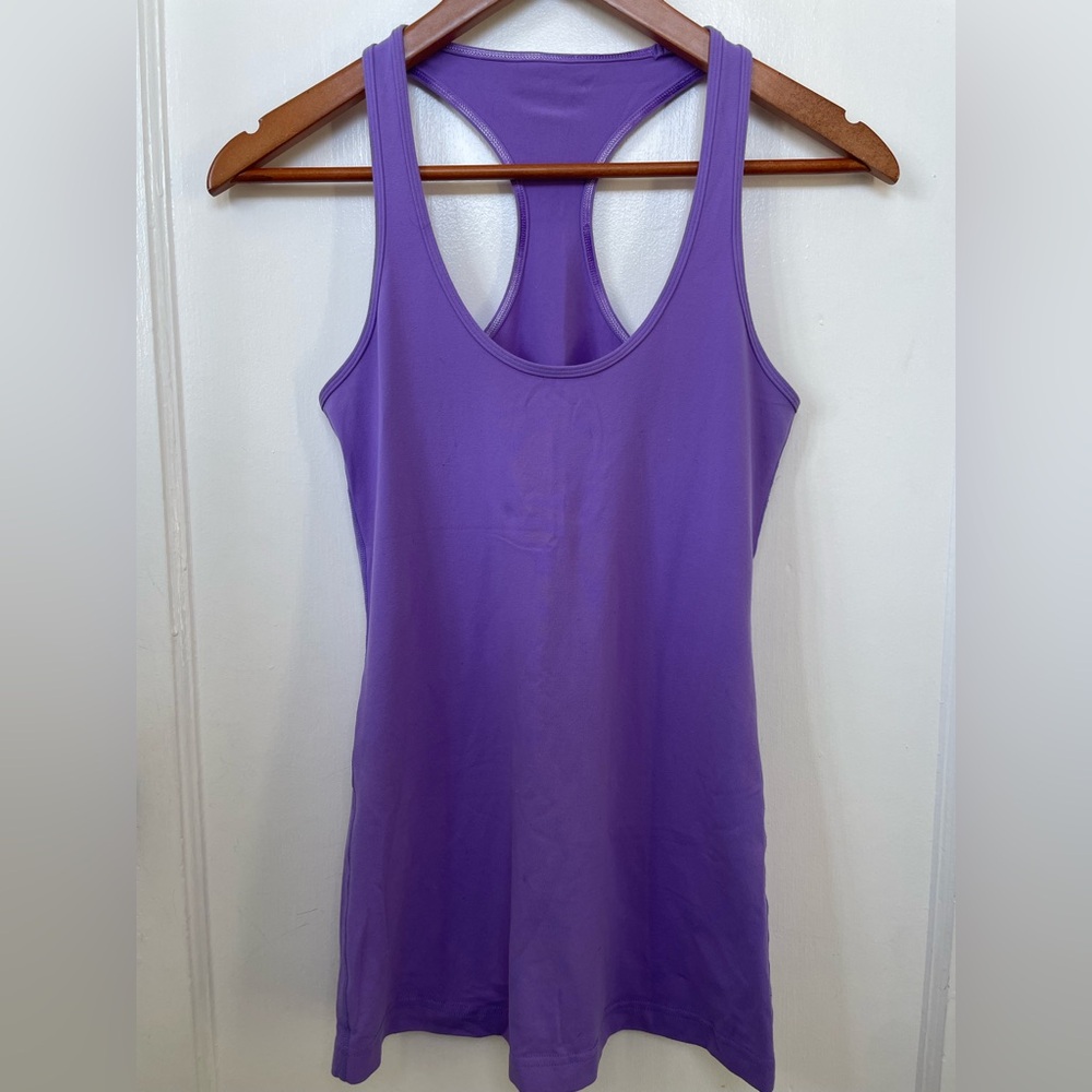 Lululemon Purple Women's Racerback Tank Top - 6